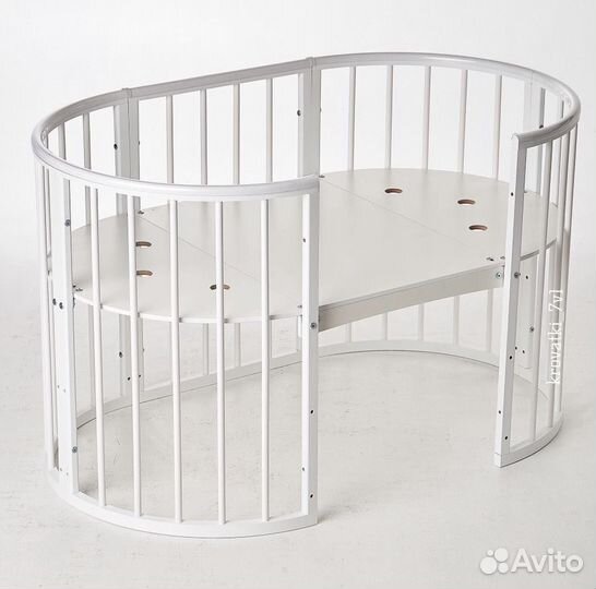 Детская кроватка трансформер с маятником
