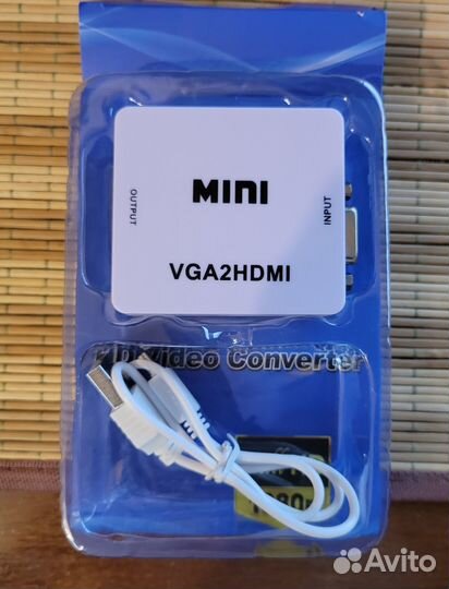 Конвертер VGA - hdmi/переходник с VGA на hdmi