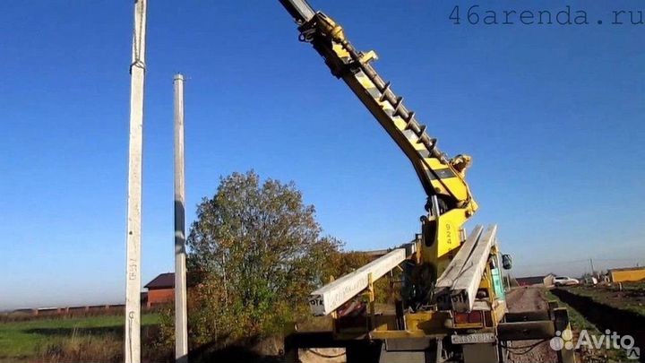 Монтажные работы установка опор леп выполняем ту