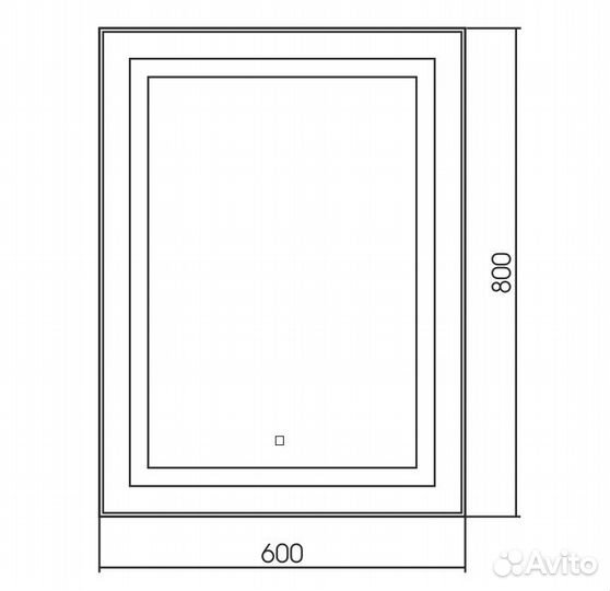 Azario LED-00002510 Зеркало