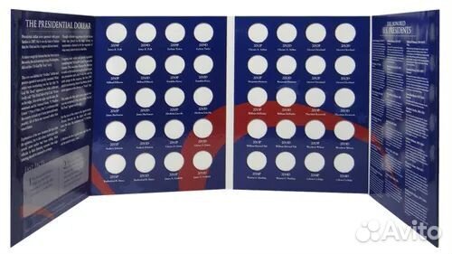 Альбомы для монет США