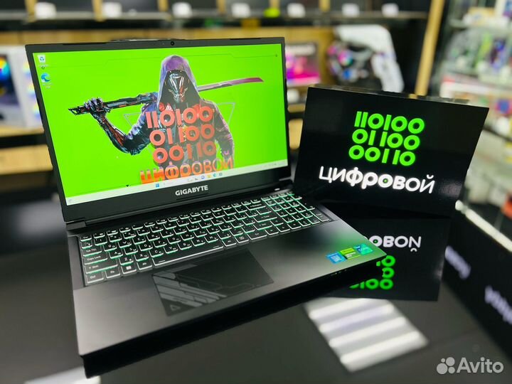 Игровой ноутбук intel Core i5-12500H/RTX 4060/SSD