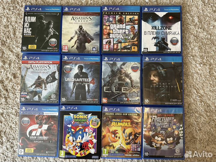 Игры sony ps4/ ps5 диски