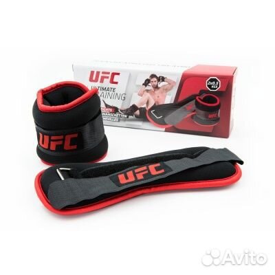 Кистевой утяжелитель UFC 1кг*2шт