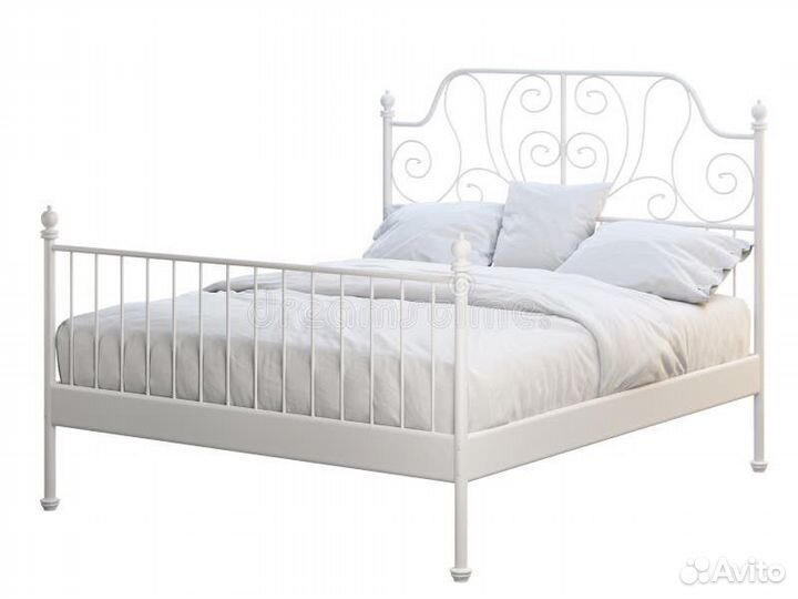 Кровать IKEA leirvik