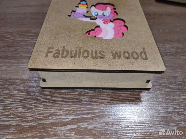 Деревянный пазл Пони новые