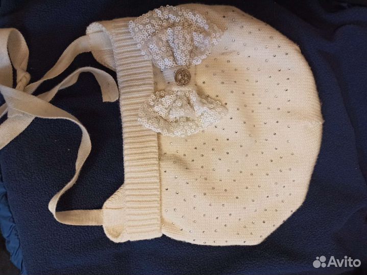 Шапочка для девочки весна