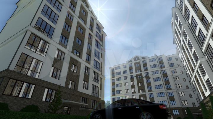 2-к. квартира, 60,9 м², 7/8 эт.