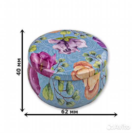 Набор 4 шт сувенирных баночек Этно 65 мл №29