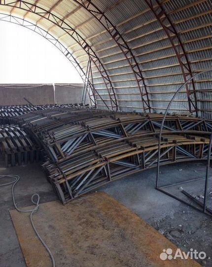 Фермы металлические для ангара 15м15000 мм