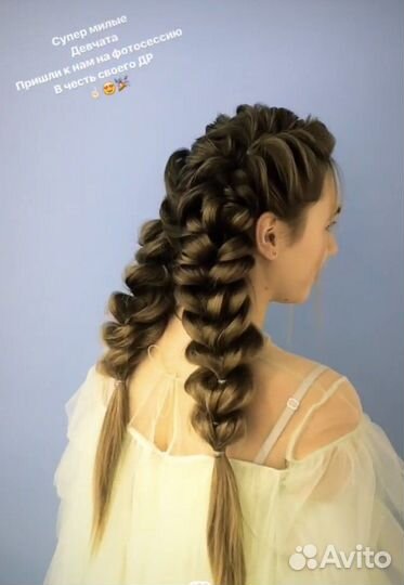 Детские косы, плетения,прически на праздник,локоны