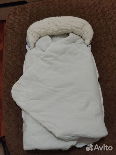 Конверт на выписку для мальчика зимний