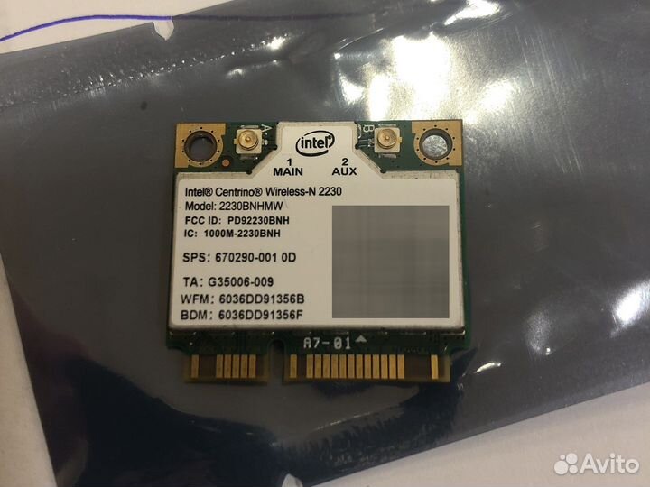 WiFi модуль беспроводной адаптер2230