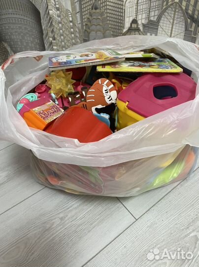 Большой пакет развивающих игрушек