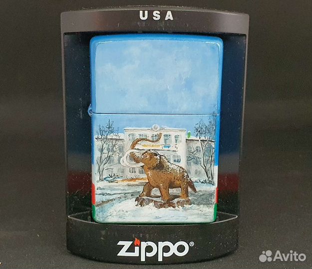 Зажигалка Zippo - Якутия: Институт мерзлотоведения