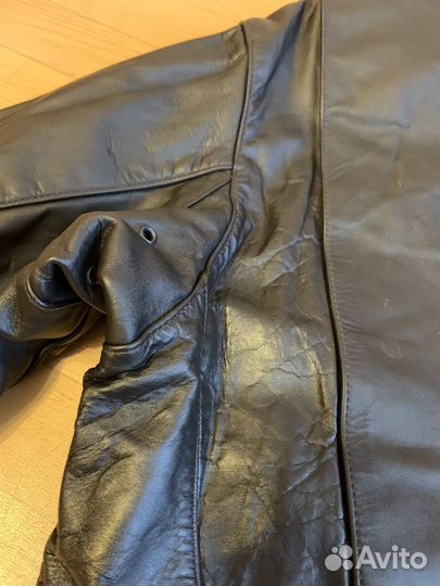 Куртка кожаная лётная ввс РФ Сибирь р.52-5. новая