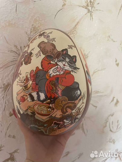 Яйцо в технике папье-маше