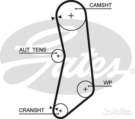 Зубчатый ремень привода грм powergrip
