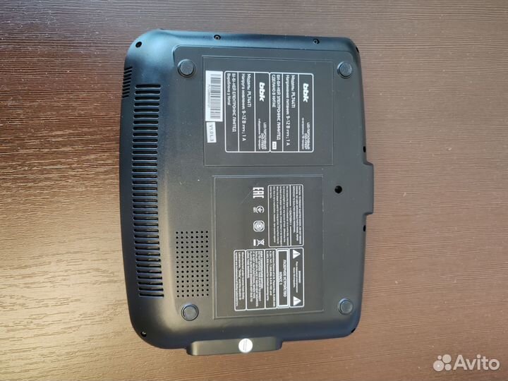 Портативный dvd плеер bbk pl744ti
