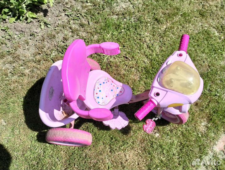 Детский трехколесный велосипед, с 1,5 до 5 лет