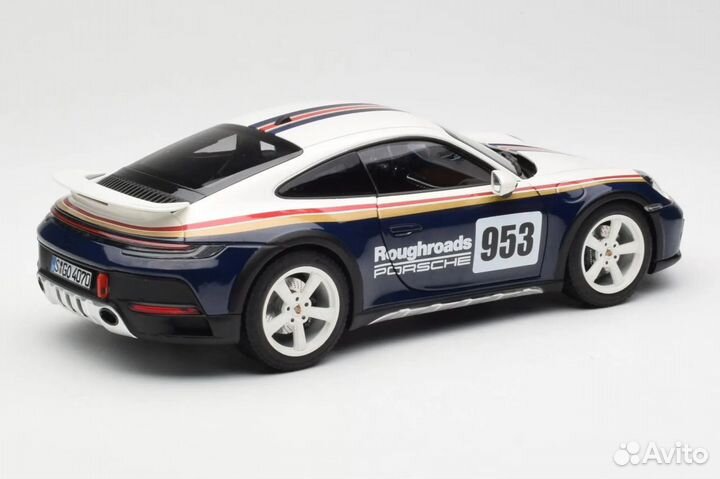 Porsche 911 992 Dakar Rough Roads Norev 1/18