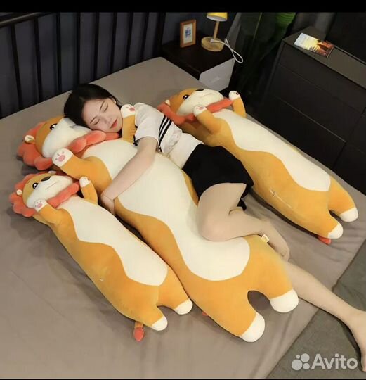 Игрушка мягкая детская Лев подушка