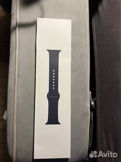 Синий ремешок для apple watch 44mm