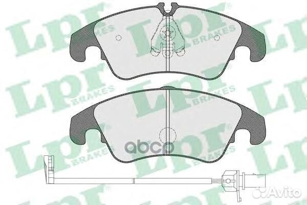 Комплект тормозных колодок (с датчиком) 05P1420