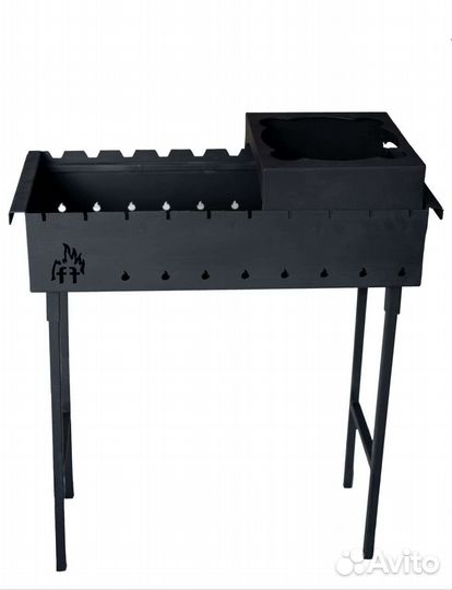 Мангал с чашей под казан