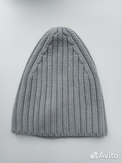 Шапка бини детская на 6-12 месяцев