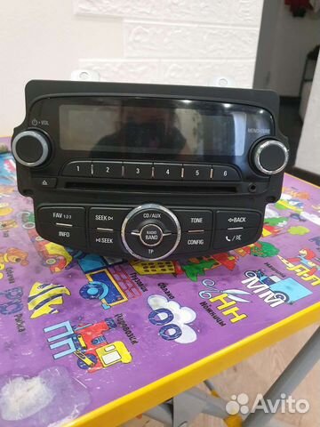 Магнитола Шевроле Круз Рестайл с рамкой GM
