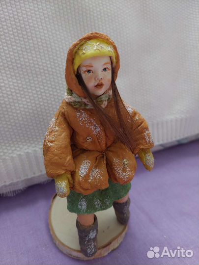 Ватные игрушки на елку