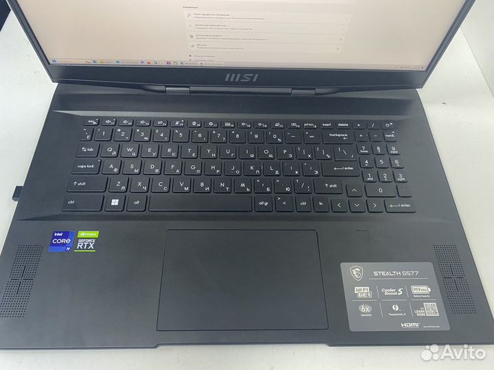 Ноутбук msi stealth GS77 12UGS-251RU