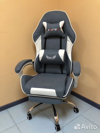 Игровое кресло геймерское из ткани