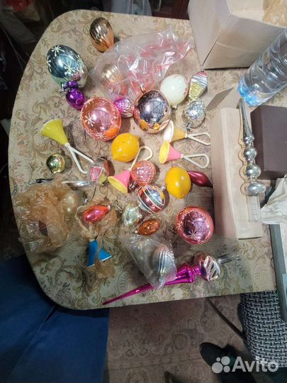 Елочные игрушки СССР