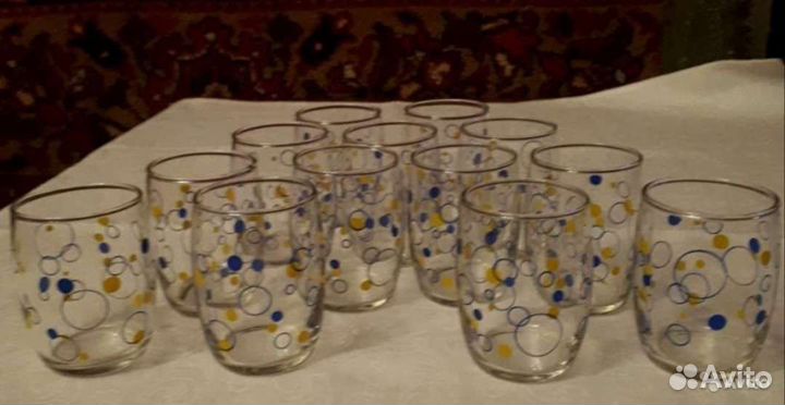 Стаканы- бокалы советских времён