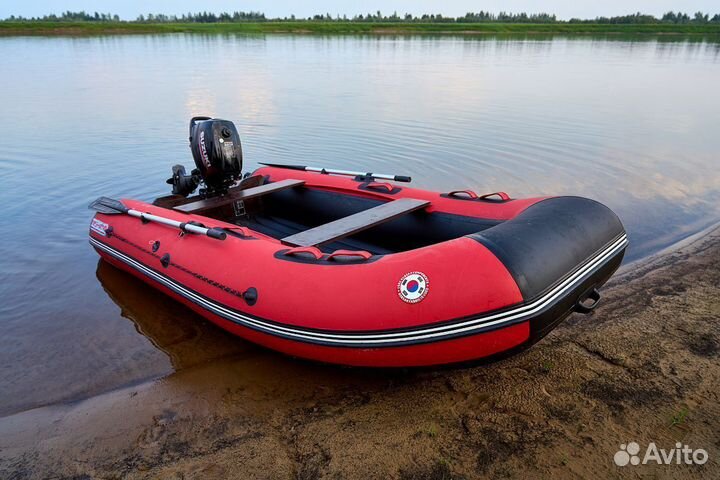 Лодка mishimo lite 360 (красная)