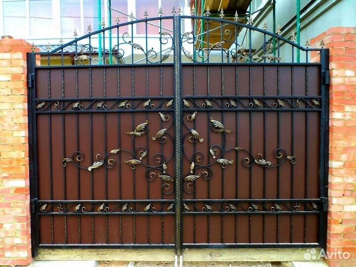 Кованые ворота