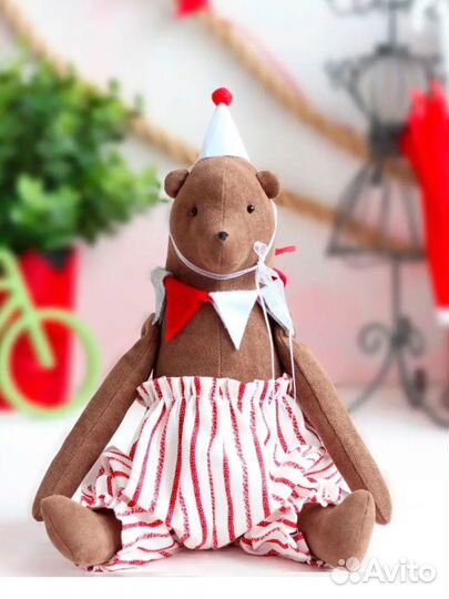 Мишка ручной работы