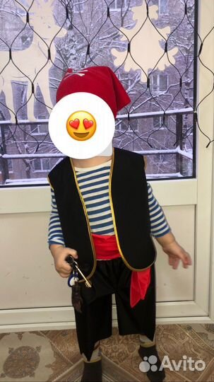 Костюм пирата 2-3 года
