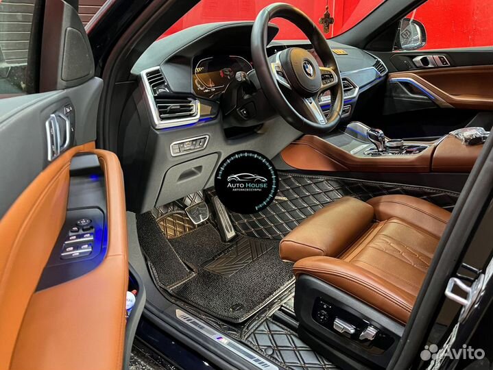 Автомобильный коврик для BMW X6 F16 2018