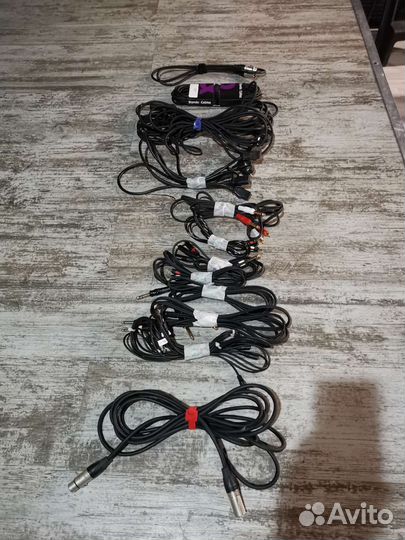 Провода музыкальные разные