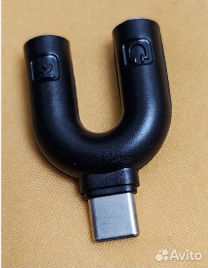 Переходник Usb type-c на микрофон и аудио