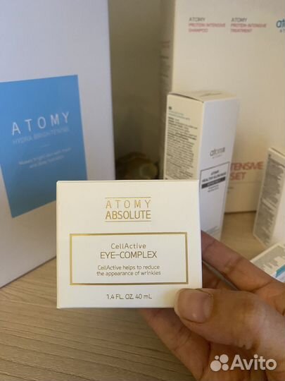 Atomy крем, зубная паста, шампунь