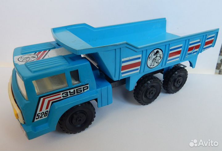 Игрушка Машина Самосвал Зубр 526 винтаж СССР