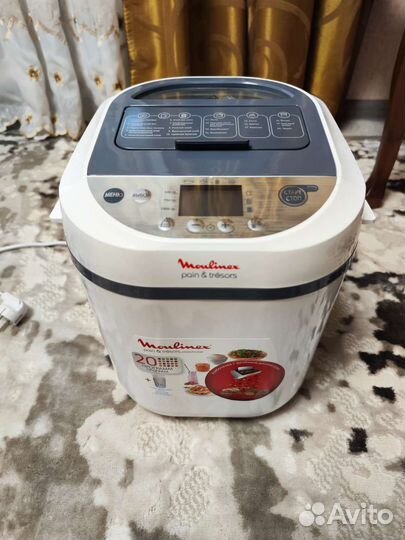 Хлебопечка Moulinex Pain&Tresors Breadmaker B14-A