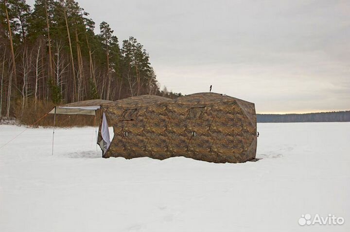 Универсальная палатка Берег Кубоид 3.6 Двухслойный