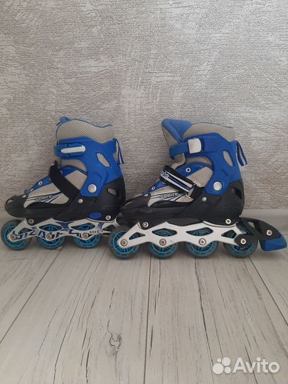 Роликовые коньки детские раздвижные