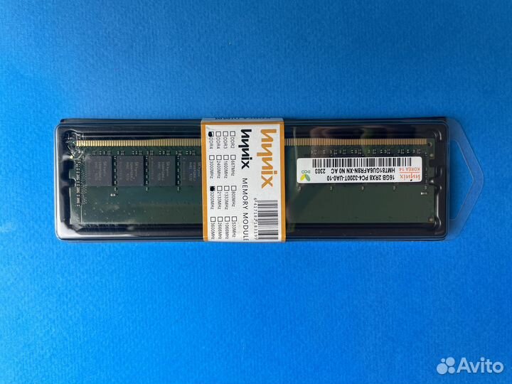 Оперативная Память DDR4 16 GB 3200 MHz SK Hynix