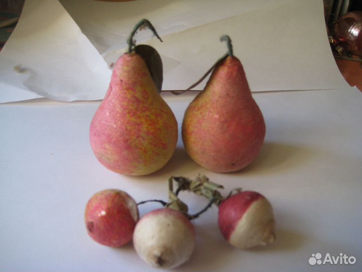 Ватные новогодние игрушки СССР